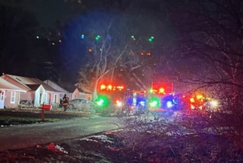 Plainfield Fire Protection District crews put out a fire on Burbank Street on Thursday night. Dec. 18, 2025