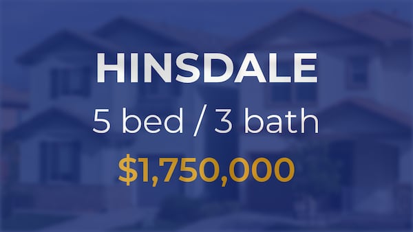 Five-bedroom home sells for $1.75 million in Hinsdale