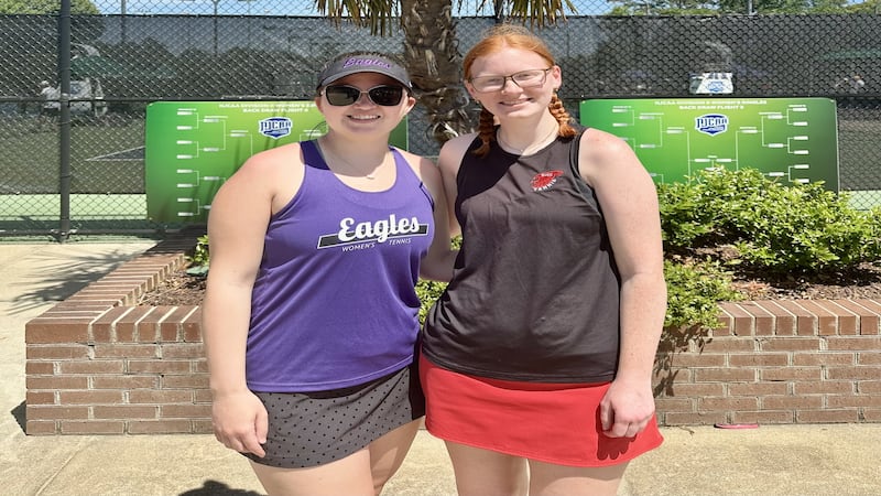 Former Princeton teammates Zoey Byers, Katie Kammerer meet at NJCAA Tennis finals 