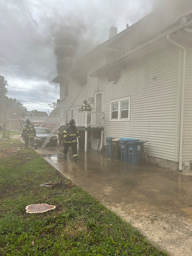 The Aurora Fire Department responded to an apartment fire on June 11, 2026.