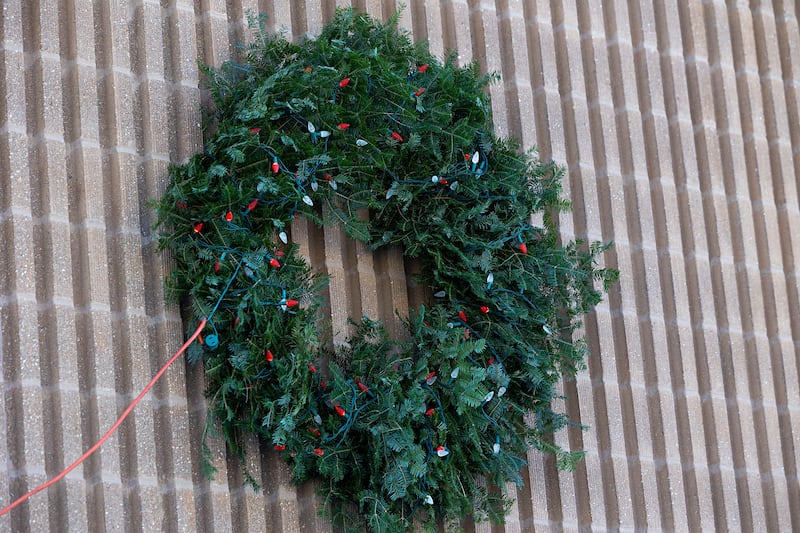 The Keep the Wreath Red campaign has kicked off in Dixon Thursday, Dec. 4, 2025. Wreaths at Dixon City and Rural Fire will stay red when there is no holiday related fires.