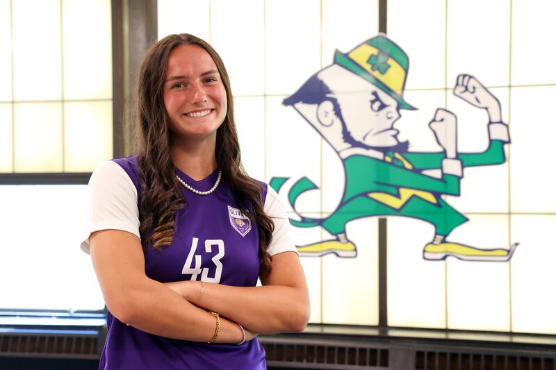 Ella Langellier, a 2025 Bishop McNamara graduate, found a passion for photography while an injury sidelined her junior year on the Fightin' Irish soccer team. Now, Langellier is set to play on the women’s soccer team and study communications and photography at Olivet Nazarene University this fall.
