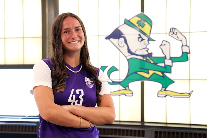 Ella Langellier, a 2025 Bishop McNamara graduate, found a passion for photography while an injury sidelined her junior year on the Fightin' Irish soccer team. Now, Langellier is set to play on the women’s soccer team and study communications and photography at Olivet Nazarene University this fall.