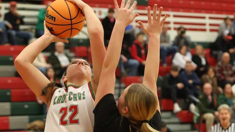 Photos: L-P girls basketball defeat's Hall