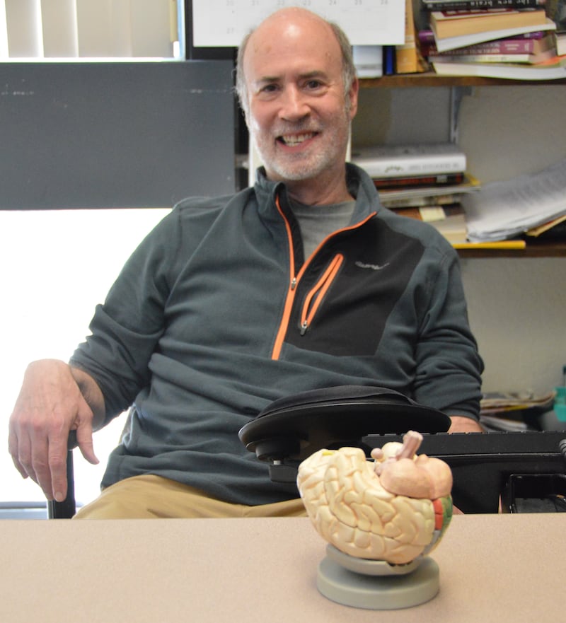 Vince Brolley embraces two different environments as a psychology instructor at Illinois Valley Community College and teaching dual credit students in area high schools. He was recently recognized by a state alliance of concurrent enrollment educators for his pivotal role in IVCC’s dual credit program.