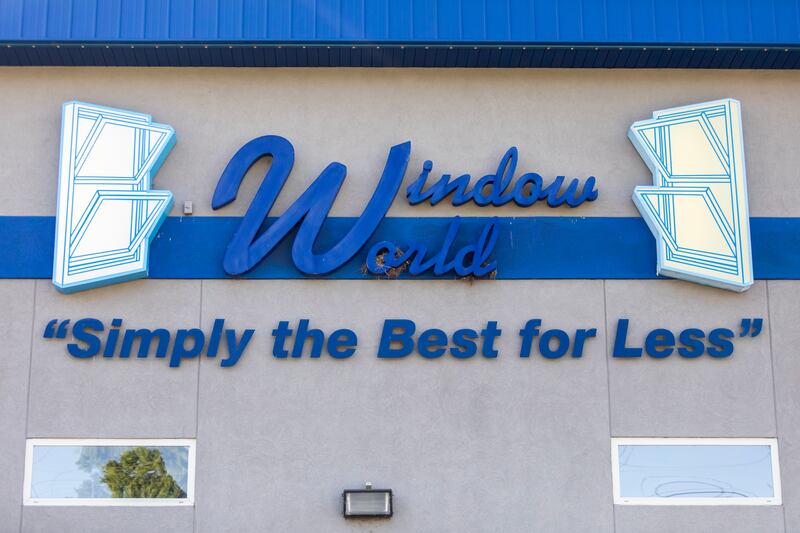 Window World is located at 102363 Copper Court in Crest Hill, Sept. 4, 2025.