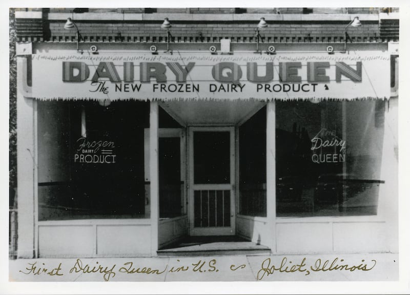 The first Dairy Queen store was located at 501 N. Chicago St. in downtown Joliet.