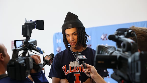 Photos: Kankakee's Lincoln Williams signs with Illini basketball