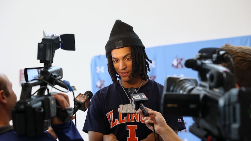 Photos: Kankakee's Lincoln Williams signs with Illini basketball