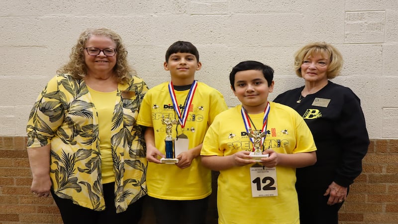 Joliet District 86 congratulates spelling bee winners