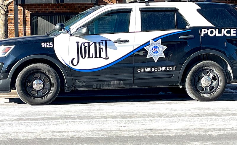 A Joliet Police Department squad vehicle.