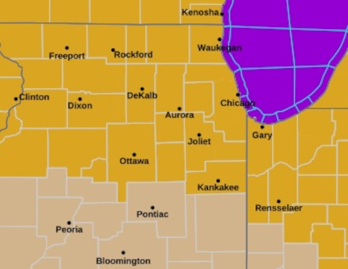 ComEd reports widespread power outages across northern Illinois