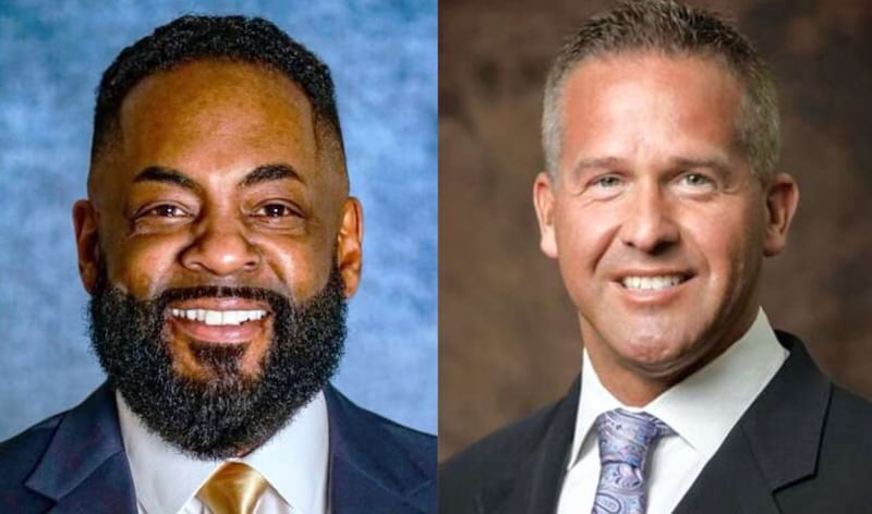 DuPage County Undersheriff Eddie Moore and Sean Noonan ran in the Republican primary for sheriff