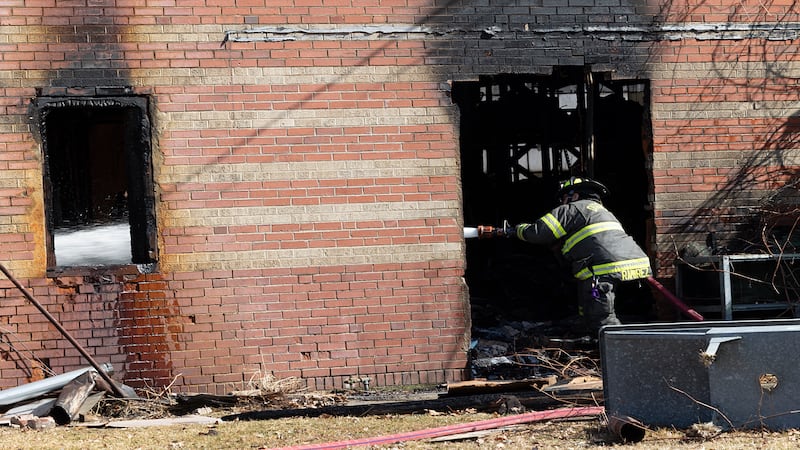 Photos: Dixon City Fire quenches hot spots