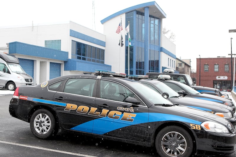 Geneva Police Department vehicle
