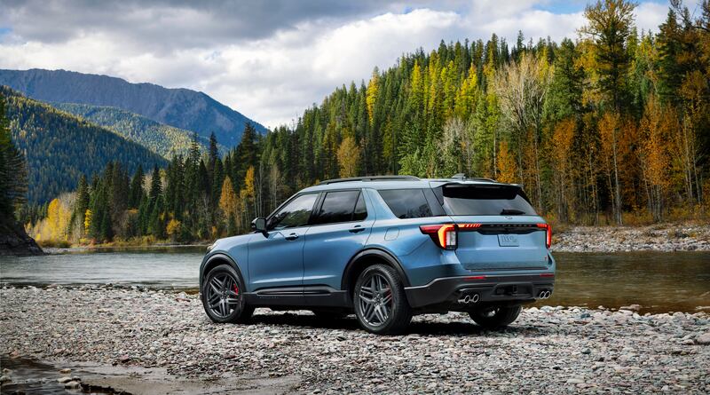 The 2025 Ford Explorer ST.