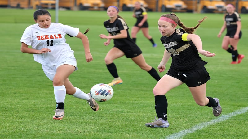 Photos: Sycamore, DeKalb girls soccer square off in rivalry match