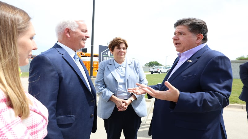 Photos: Governor JB Pritzker visits Joliet