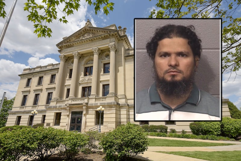 Arif Riaz, of Montgomery, was charged on May 27, 2026, with criminal sexual abuse, DeKalb County court records show. (Inset photo provided by DeKalb County Jail)
