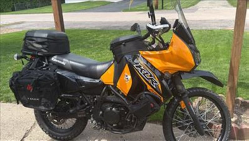 The Batavia Police Department is searching for three suspects after a Kawasaki motorcycle was hijacked by three men, armed with a gun, in Batavia on April 26, 2026.