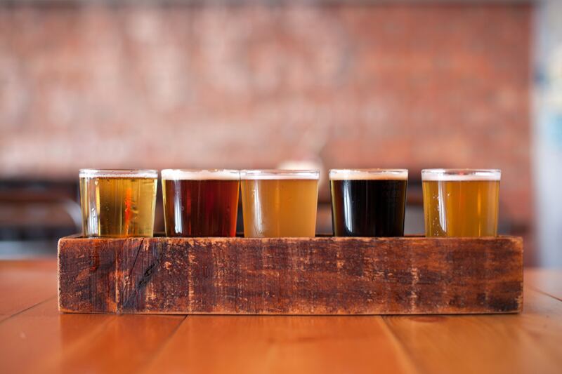 Flights are a modern way to enjoy a variety of craft beers and flavors.