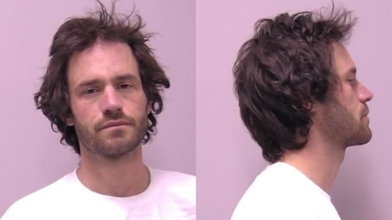 Stephen J. Perdue faces felony charges for aggravated battery with a deadly weapon after allegedly stabbing a friend inside his home in the early hours of Feb. 26, 2025.