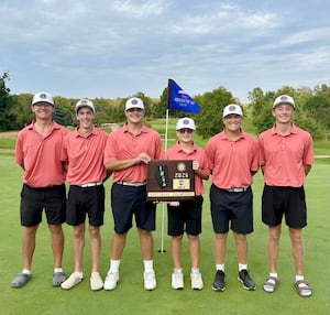 Colt Bryson, Bryer Harris lead Ottawa to 2A boys golf sectional title