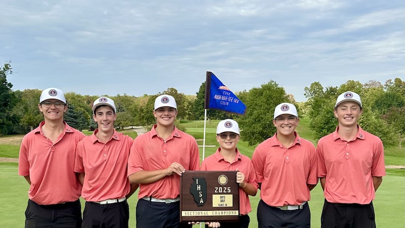 Colt Bryson, Bryer Harris lead Ottawa to 2A boys golf sectional title