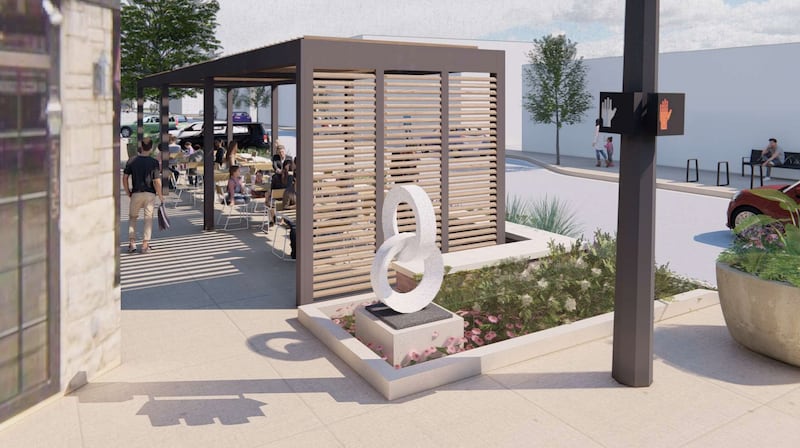The new public art program in Downers Grove calls for artwork to be placed in flexible amenity areas and other locations throughout the community