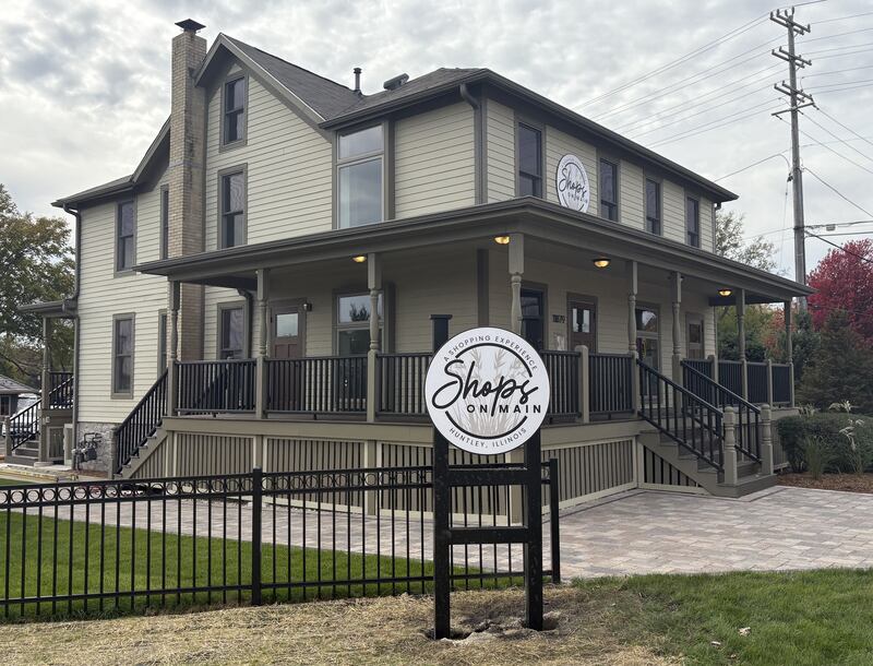 Shops on Main in Huntley pictured Oct. 28, 2025.