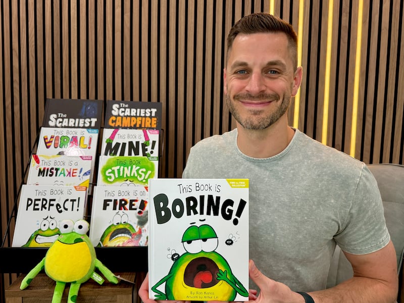 Local Geneva author Ron Keres is hosting a pre-release book signing of his latest in the "Finn the Frog" series on June 20 in Geneva.