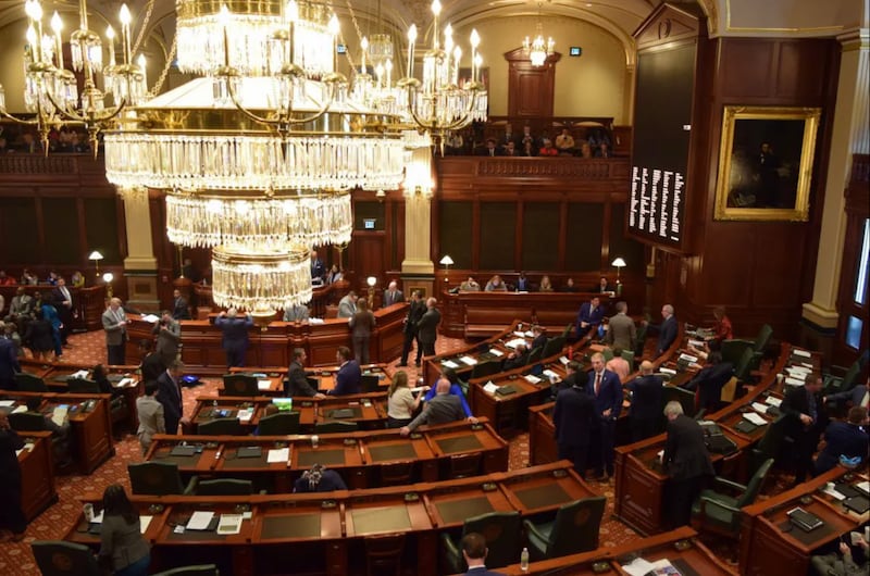 The Illinois House meets on Wednesday, February 19, 2025
