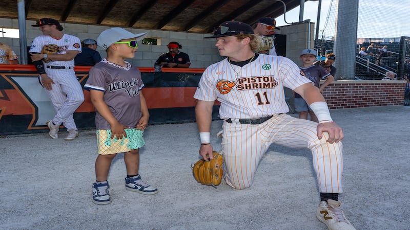 Photos: Pistol Shrimp welcome Little Leaguers to the ballpark