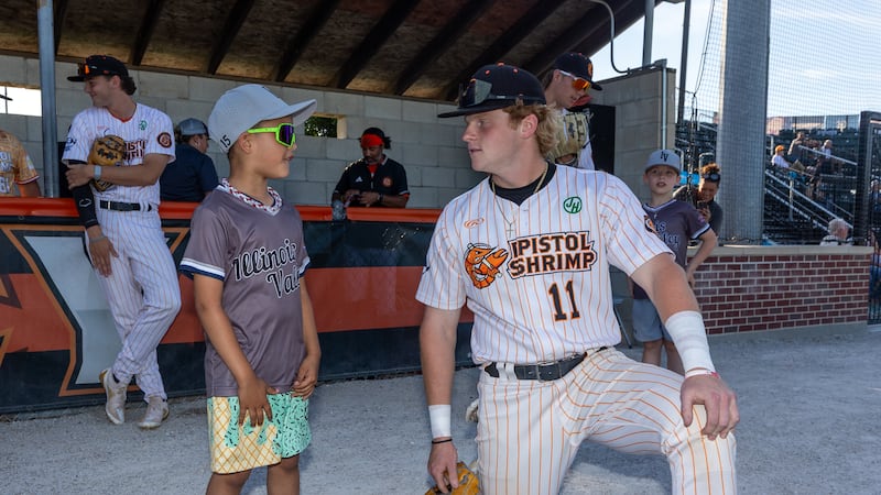 Photos: Pistol Shrimp welcome Little Leaguers to the ballpark