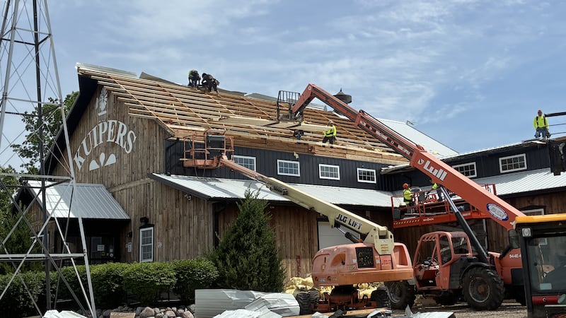 Kuipers Family Farm in Maple Park cleans up, makes repairs after serious derecho damage