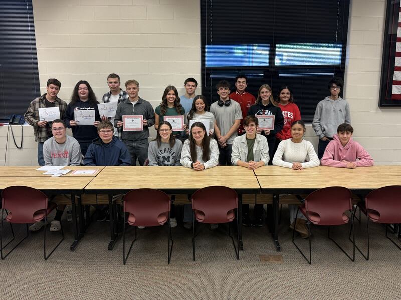 Ottawa Township High School hosted its quarterly Student Recognition Breakfast on Nov. 14 to honor students nominated by faculty and staff for exceptional character and classroom work.