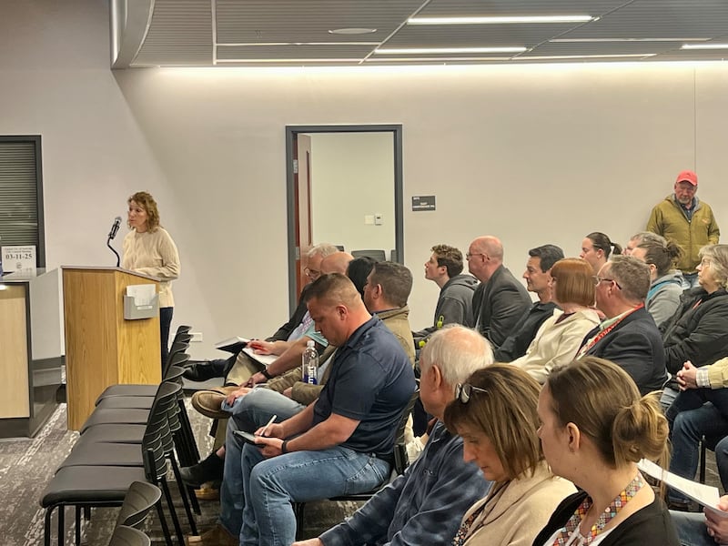 Community members spoke in opposition to rezoning two parcels for data center usage near their homes in Yorkville at the March 11 City Council meeting. The council voted against the public's pleas, green-lighting the data center development.