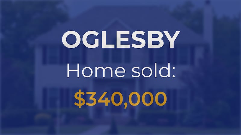 Sale closed in Oglesby: $340,000 for a single-family home