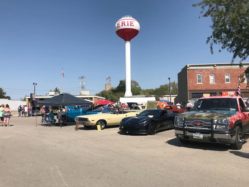 2023 FILE: The downtown Erie Triangle was hopping on Saturday, Sept. 18, with the annual County Line Cruisers Car Show and Revitalize Erie Street Fest featuring craft vendors, live music, coloring the triangle, kids' contests, food, raffles, a dunk tank, and more.