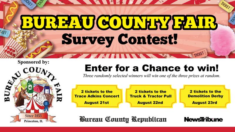 2025 Bureau County Fair Survey Contest