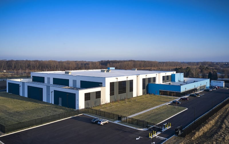 A petitioner for an unknown company referred to as "Project Vector" wants to build a major data center on 560 acres in DeKalb. A public hearing is scheduled for Dec. 1, 2025. A digital rendering shows what the data center campus could look like off Illinois Route 23 in DeKalb.