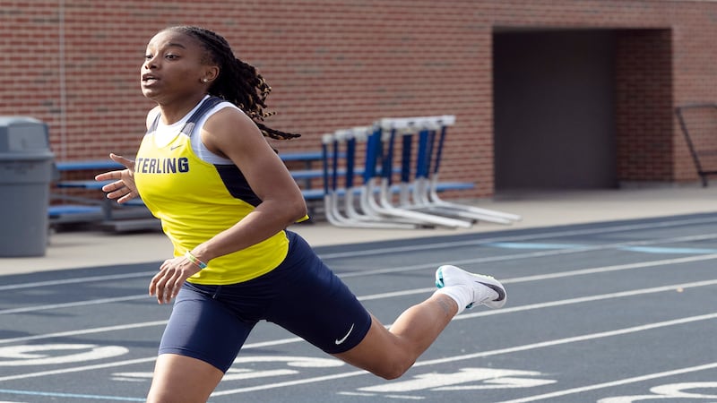 Sterling goes back-to-back on home track