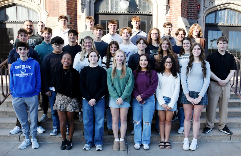 La Salle-Peru Township High School Principal Ingrid Cushing announced that 34 students have been named Illinois State Scholars for the 2025-2026 school year.