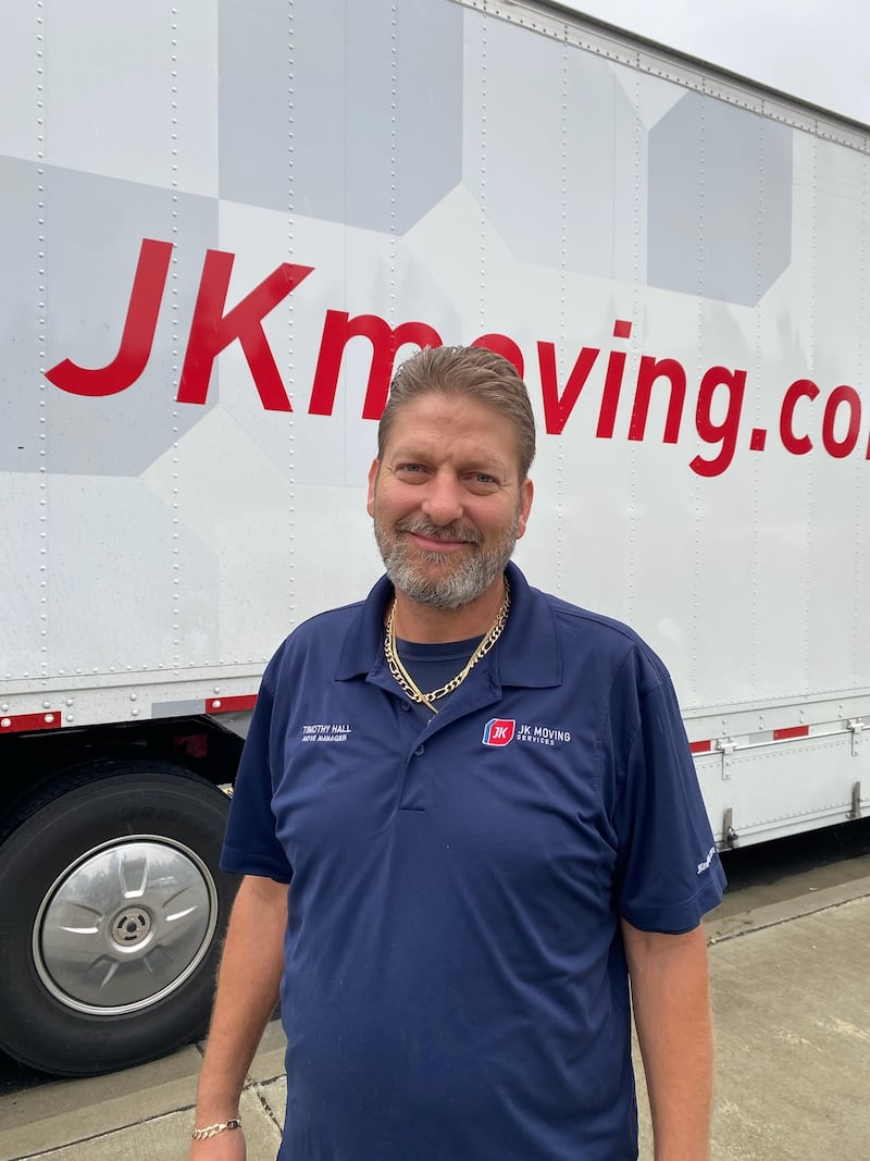 Dixon resident Tim Hall, who works for JK Moving, was named Super Van Operator of the Year during the American Trucking Association's Moving and Storage Conference in Nashville.