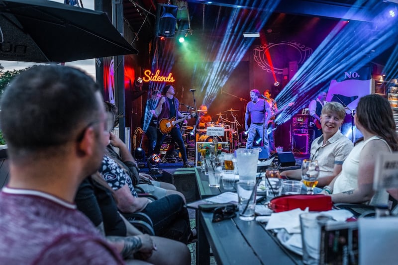 Reserved seating options are plentiful for patrons to enjoy outdoor concerts at 3D Sideouts in Island Lake. For more details, find the events calendar at 3dsideouts.com, click on the desired event, then click the tickets button.