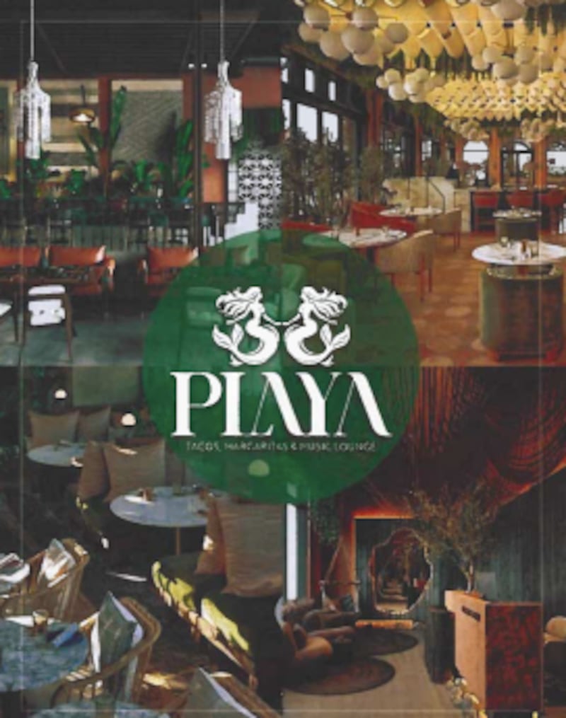 A new seaside-themed Mexican dining experience, "Playa Bar & Music Lounge" is opening in a few weeks in St. Charles.