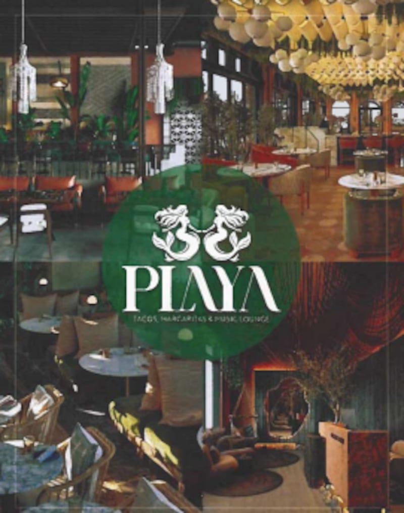 A new seaside-themed Mexican dining experience, "Playa Bar & Music Lounge" is opening in a few weeks in St. Charles.