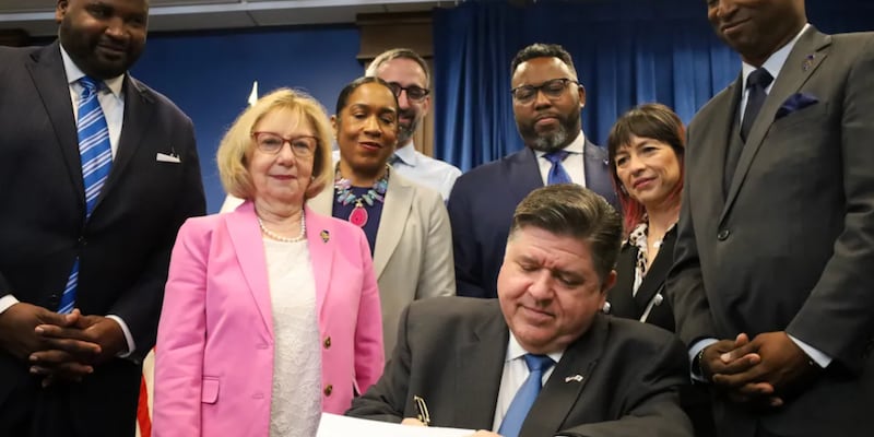 Gov. JB Pritzker signs Illinois’ fiscal year 2026 budget on June 16, outlining $55.1 billion in state spending.