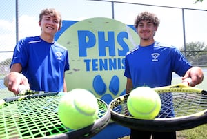 2025 NewsTribune Boys Tennis Players of the Year: Princeton’s Asa Gartin and Jackson Mason