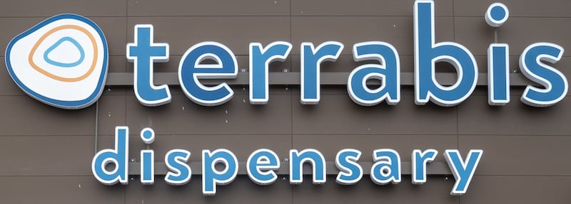 Terrabis, a new marijuana dispensary in Dixon, recently celebrated the new storefront with a ribboncutting ceremony. The store will have its grand opening celebration from noon to 8 p.m. Saturday, Dec. 21, at 1679 S. Galena Ave.